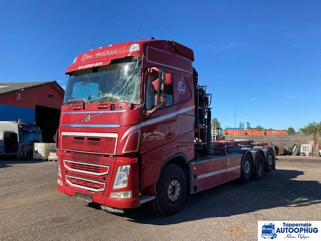 Volvo FH500 8X2 HIAB 077 - Camion porte-conteneur/ Caisse mobile, Camion grue: photos 1 Volvo FH500 8X2 HIAB 077 - Camion porte-conteneur/ Caisse mobile, Camion grue: photos 1