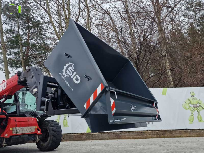 SID Caisse de transport hydraulique / Hydraulic transport box / Kippmulde hydr. Kippbar - Contrepoids pour Contrepoids: photos 1 SID Caisse de transport hydraulique / Hydraulic transport box / Kippmulde hydr. Kippbar - Contrepoids pour Contrepoids: photos 1