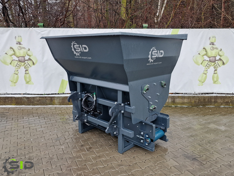 SID EINSTREUGERÄT MIT BAND / FUTTERVERTEILER /  Bedding Bucket / Pailleuse 1,0m 0,8m3 - Godet pour chargeur pour Machine agricole: photos 5 SID EINSTREUGERÄT MIT BAND / FUTTERVERTEILER /  Bedding Bucket / Pailleuse 1,0m 0,8m3 - Godet pour chargeur pour Machine agricole: photos 5