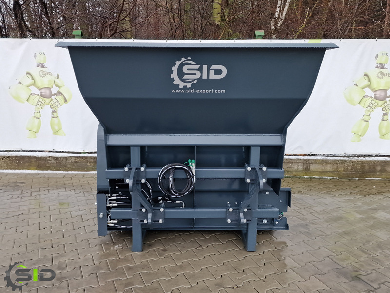 SID EINSTREUGERÄT MIT BAND / FUTTERVERTEILER /  Bedding Bucket / Pailleuse 1,0m 0,8m3 - Godet pour chargeur pour Machine agricole: photos 4 SID EINSTREUGERÄT MIT BAND / FUTTERVERTEILER /  Bedding Bucket / Pailleuse 1,0m 0,8m3 - Godet pour chargeur pour Machine agricole: photos 4
