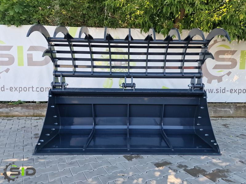 SID GREIFSCHAUFEL GEBRANNTE ZINKEN / Godet Crocodile BMS / Grab bucket burned tines 1,0 m - Benne preneuse pour Tracteur agricole: photos 4 SID GREIFSCHAUFEL GEBRANNTE ZINKEN / Godet Crocodile BMS / Grab bucket burned tines 1,0 m - Benne preneuse pour Tracteur agricole: photos 4