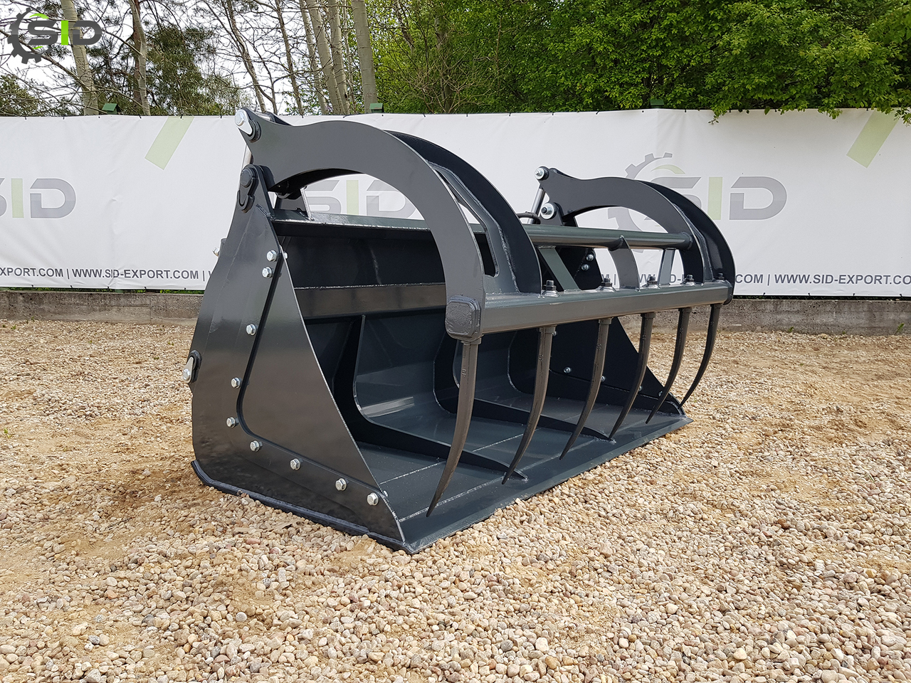 SID KROKODILSCHAUFEL GESCHMIEDETE ZINKEN XXL / Crocodile grab bucket forged tines XXL 1,8 m SID - Matériel d'ensilage: photos 1 SID KROKODILSCHAUFEL GESCHMIEDETE ZINKEN XXL / Crocodile grab bucket forged tines XXL 1,8 m SID - Matériel d'ensilage: photos 1