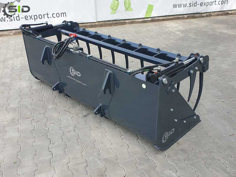 SID KROKODILSCHAUFEL M Greifschaufel / Godet Crocodile BMS  M / Crocodile grab bucket forged tines M 1,4 M - Benne preneuse pour Benne preneuse: photos 3 SID KROKODILSCHAUFEL M Greifschaufel / Godet Crocodile BMS  M / Crocodile grab bucket forged tines M 1,4 M - Benne preneuse pour Benne preneuse: photos 3