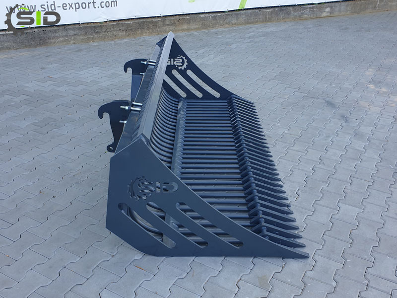 Godet de tri pour Machine agricole neuf SID SIEBSCHAUFEL STEINSCHAUFEL / Godet claire voie à pierre / Stone bucket 1130 mm: photos 6