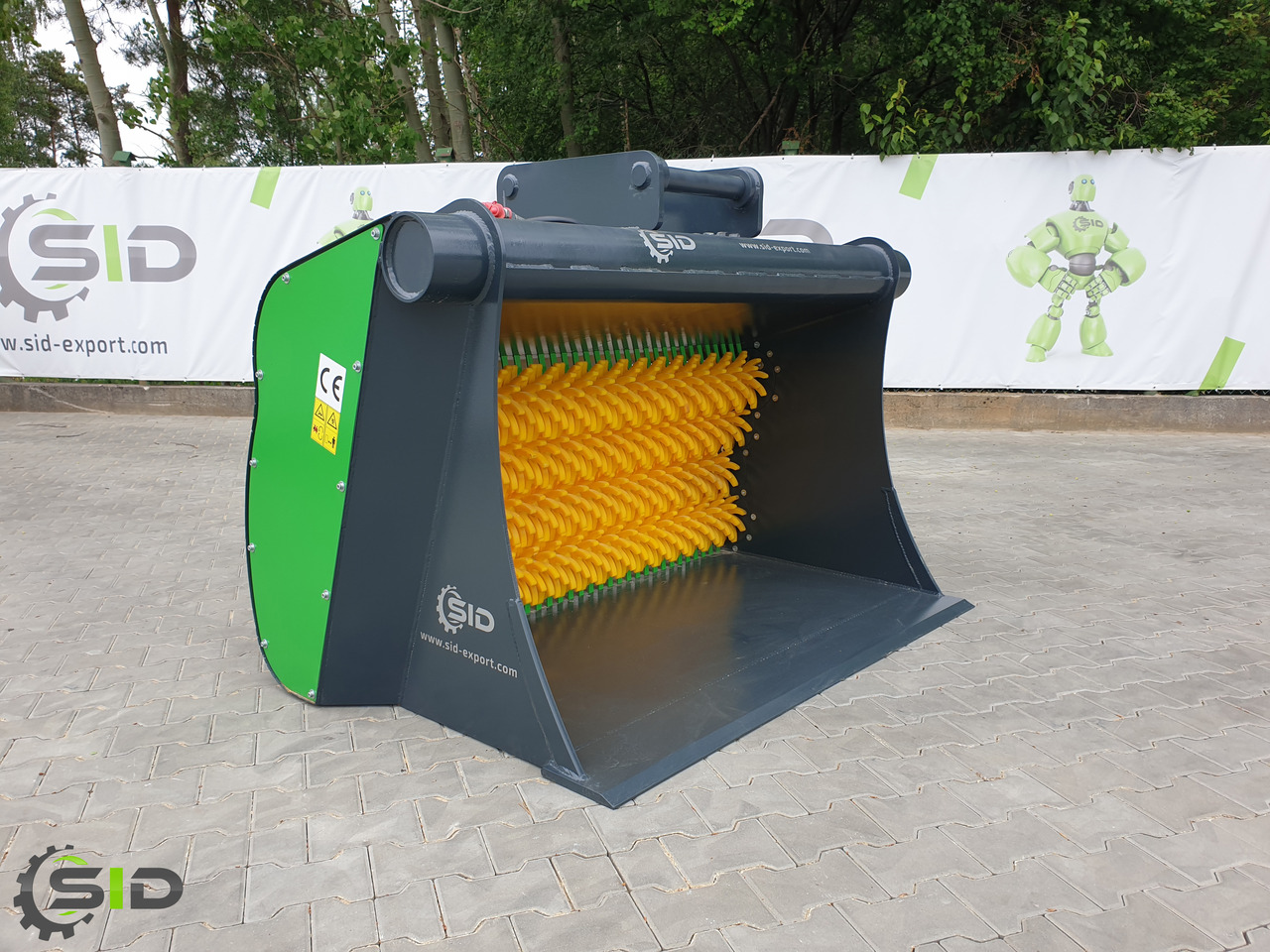 Godet de tri pour Pelle neuf SID Siebschaufel / Screening bucket / cuillère de criblage 0,65 M, 0,05 M3: photos 12