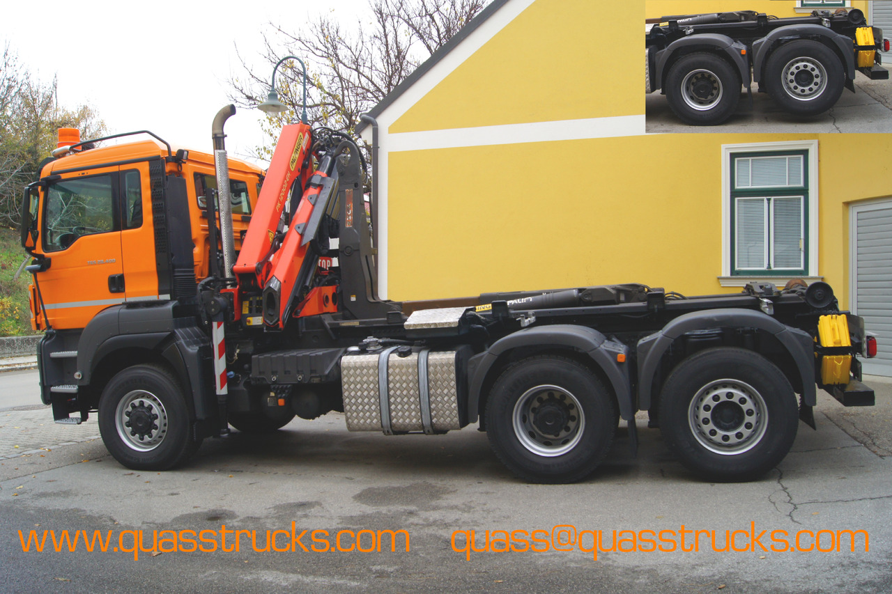 MAN TGS 28.400 BL 6x4-4/TÜV/PK12002/PALIFT/Winterdienst/Salzstreuer/Streuer/Schneepflug - Engin de déneigement: photos 4 MAN TGS 28.400 BL 6x4-4/TÜV/PK12002/PALIFT/Winterdienst/Salzstreuer/Streuer/Schneepflug - Engin de déneigement: photos 4