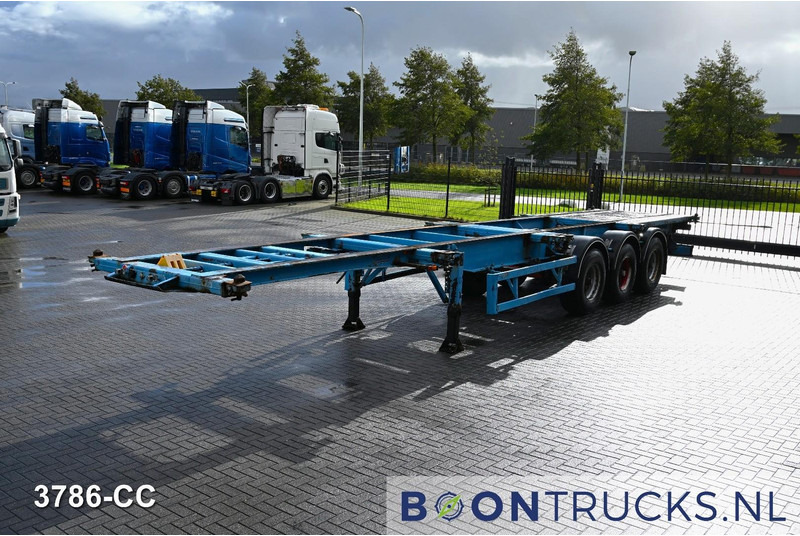 Blumhardt Cont.-Sal 40.24 E FIXED CHASSIS | 2x20-30-40ft * STEEL SUSPENSION * 5450 KG * BPW - Semi-remorque porte-conteneur/ Caisse mobile: photos 4 Blumhardt Cont.-Sal 40.24 E FIXED CHASSIS | 2x20-30-40ft * STEEL SUSPENSION * 5450 KG * BPW - Semi-remorque porte-conteneur/ Caisse mobile: photos 4