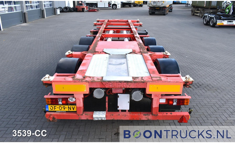 Burg BPO 12-27 CCXGX-00 TANK CHASSIS | 20-30ft * 3800 Kg * NL TRAILER - Semi-remorque porte-conteneur/ Caisse mobile: photos 2 Burg BPO 12-27 CCXGX-00 TANK CHASSIS | 20-30ft * 3800 Kg * NL TRAILER - Semi-remorque porte-conteneur/ Caisse mobile: photos 2