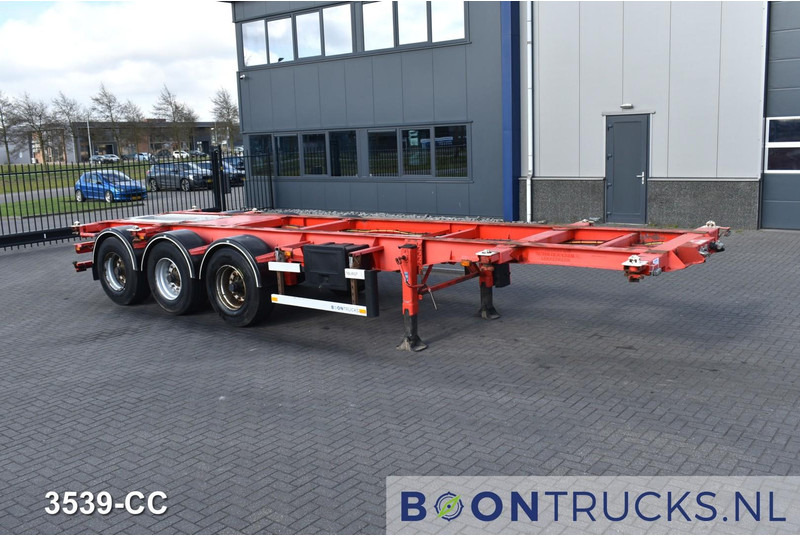 Burg BPO 12-27 CCXGX-00 TANK CHASSIS | 20-30ft * 3800 Kg * NL TRAILER - Semi-remorque porte-conteneur/ Caisse mobile: photos 4 Burg BPO 12-27 CCXGX-00 TANK CHASSIS | 20-30ft * 3800 Kg * NL TRAILER - Semi-remorque porte-conteneur/ Caisse mobile: photos 4
