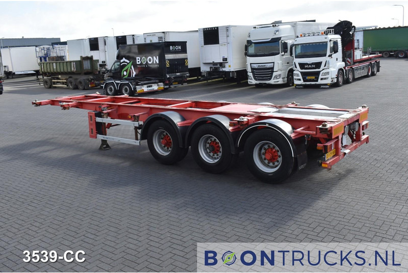 Burg BPO 12-27 CCXGX-00 TANK CHASSIS | 20-30ft * 3800 Kg * NL TRAILER - Semi-remorque porte-conteneur/ Caisse mobile: photos 3 Burg BPO 12-27 CCXGX-00 TANK CHASSIS | 20-30ft * 3800 Kg * NL TRAILER - Semi-remorque porte-conteneur/ Caisse mobile: photos 3