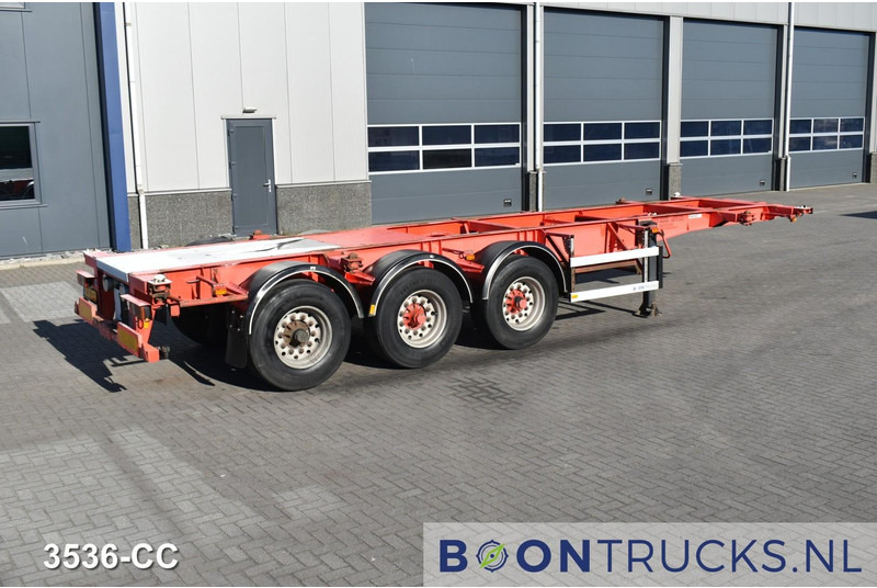 Burg BPO 12 27CDM12 TANK CHASSIS | 20-30ft * 3800 Kg * NL TRAILER - Semi-remorque porte-conteneur/ Caisse mobile: photos 1 Burg BPO 12 27CDM12 TANK CHASSIS | 20-30ft * 3800 Kg * NL TRAILER - Semi-remorque porte-conteneur/ Caisse mobile: photos 1
