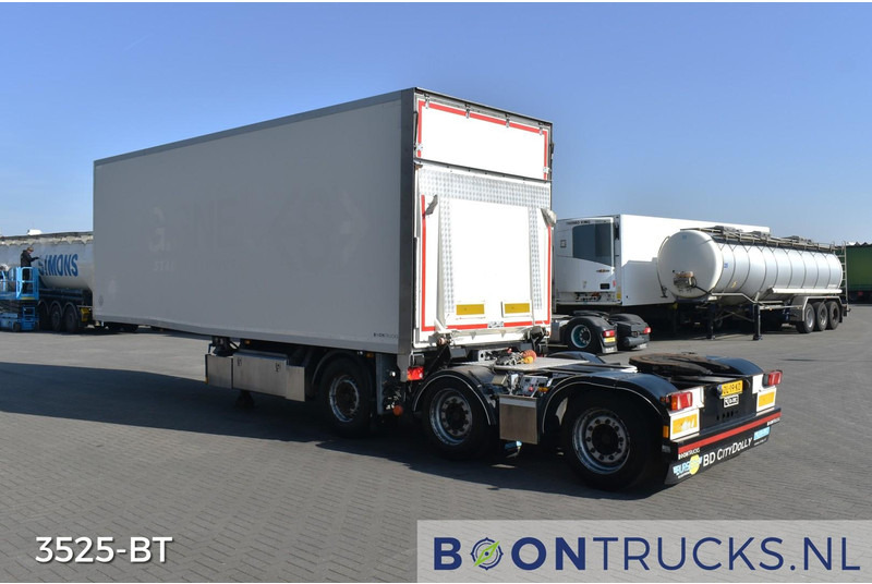 D-Tec CTD-40-03DB CITY DOLLY ISO BOX LZV | STEERING AXLE * TAIL LIFT * NL TRAILER - Semi-remorque fourgon: photos 3 D-Tec CTD-40-03DB CITY DOLLY ISO BOX LZV | STEERING AXLE * TAIL LIFT * NL TRAILER - Semi-remorque fourgon: photos 3