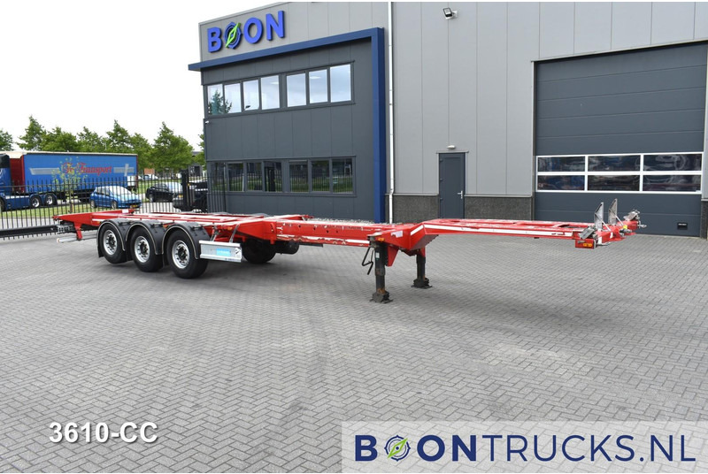 D-Tec FLEXITRAILER | 2x20-30-40-45ft HC * 2x LIFT AXLE * 2x EXTENDABLE * DISC BRAKES - Semi-remorque porte-conteneur/ Caisse mobile: photos 4 D-Tec FLEXITRAILER | 2x20-30-40-45ft HC * 2x LIFT AXLE * 2x EXTENDABLE * DISC BRAKES - Semi-remorque porte-conteneur/ Caisse mobile: photos 4