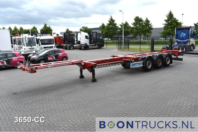 D-Tec FLEXITRAILER | 2x20-30-40-45ft HC * 2x LIFT AXLE * 2x EXTENDABLE * MOT 11-2025 - Semi-remorque porte-conteneur/ Caisse mobile: photos 5 D-Tec FLEXITRAILER | 2x20-30-40-45ft HC * 2x LIFT AXLE * 2x EXTENDABLE * MOT 11-2025 - Semi-remorque porte-conteneur/ Caisse mobile: photos 5