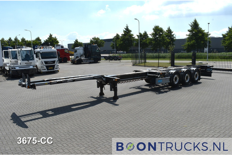 D-Tec FLEXITRAILER | 2x20-30-40-45ft HC * BPW / DISC * ALCOA * 3x EXTENDABLE - Semi-remorque porte-conteneur/ Caisse mobile: photos 5 D-Tec FLEXITRAILER | 2x20-30-40-45ft HC * BPW / DISC * ALCOA * 3x EXTENDABLE - Semi-remorque porte-conteneur/ Caisse mobile: photos 5