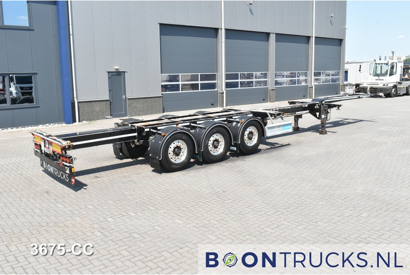 D-Tec FLEXITRAILER | 2x20-30-40-45ft HC * BPW / DISC * ALCOA * 3x EXTENDABLE - Semi-remorque porte-conteneur/ Caisse mobile: photos 2 D-Tec FLEXITRAILER | 2x20-30-40-45ft HC * BPW / DISC * ALCOA * 3x EXTENDABLE - Semi-remorque porte-conteneur/ Caisse mobile: photos 2