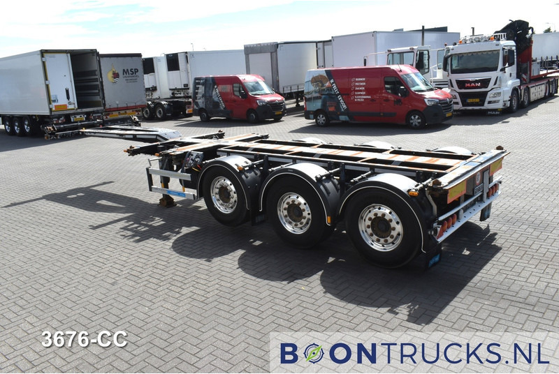 D-Tec FLEXITRAILER | 2x20-30-40-45ft HC * MB / DISC * ALCOA * 2x EXTENDABLE - Semi-remorque porte-conteneur/ Caisse mobile: photos 3 D-Tec FLEXITRAILER | 2x20-30-40-45ft HC * MB / DISC * ALCOA * 2x EXTENDABLE - Semi-remorque porte-conteneur/ Caisse mobile: photos 3