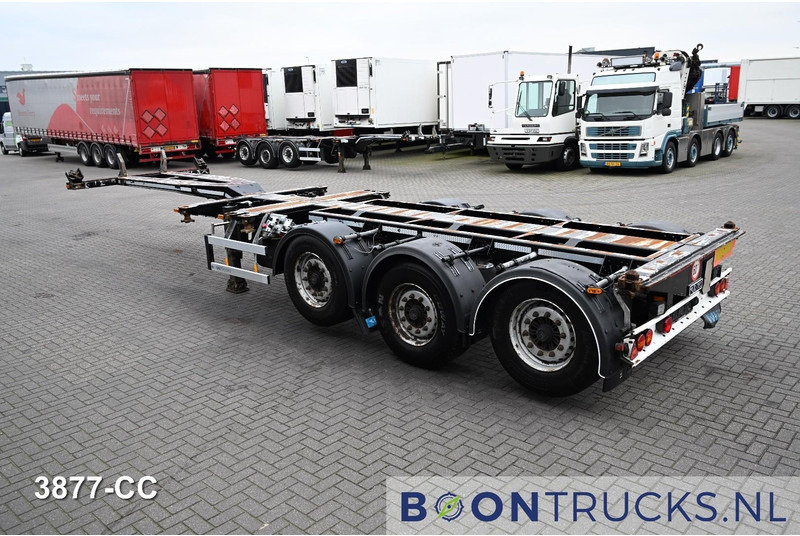 D-Tec FLEXITRAILER LS | 2x20-30-40-45ft HC * 2x LIFT AXLE * BPW / DISC * 2x EXTENDABLE - Semi-remorque porte-conteneur/ Caisse mobile: photos 3 D-Tec FLEXITRAILER LS | 2x20-30-40-45ft HC * 2x LIFT AXLE * BPW / DISC * 2x EXTENDABLE - Semi-remorque porte-conteneur/ Caisse mobile: photos 3