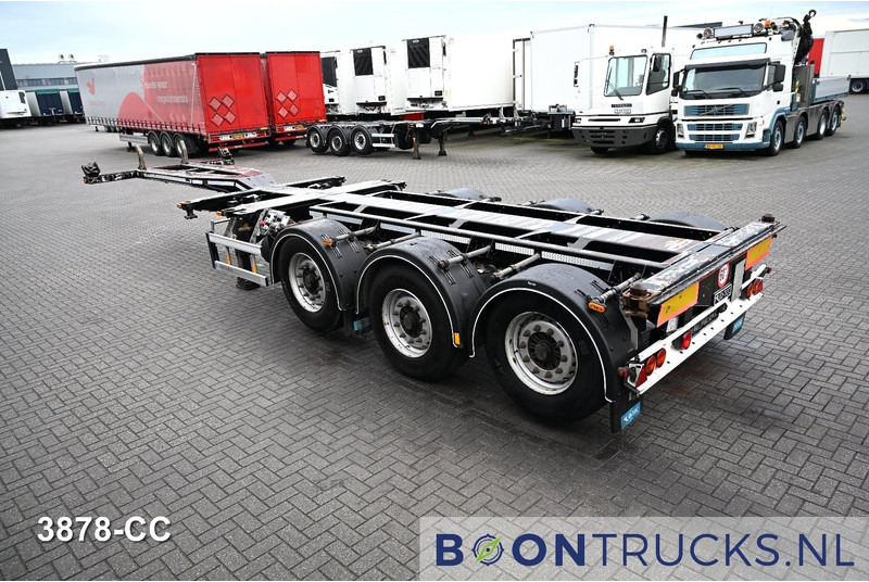 D-Tec FLEXITRAILER LS | 2x20-30-40-45ft HC * 2x LIFT AXLE * BPW / DISC * 2x EXTENDABLE - Semi-remorque porte-conteneur/ Caisse mobile: photos 3 D-Tec FLEXITRAILER LS | 2x20-30-40-45ft HC * 2x LIFT AXLE * BPW / DISC * 2x EXTENDABLE - Semi-remorque porte-conteneur/ Caisse mobile: photos 3