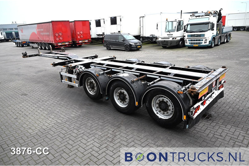 D-Tec FLEXITRAILER LS | 2x20-30-40-45ft HC * 2x LIFT AXLE * BPW / DISC * 2x EXTENDABLE - Semi-remorque porte-conteneur/ Caisse mobile: photos 3 D-Tec FLEXITRAILER LS | 2x20-30-40-45ft HC * 2x LIFT AXLE * BPW / DISC * 2x EXTENDABLE - Semi-remorque porte-conteneur/ Caisse mobile: photos 3