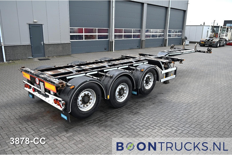 D-Tec FLEXITRAILER LS | 2x20-30-40-45ft HC * 2x LIFT AXLE * BPW / DISC * 2x EXTENDABLE - Semi-remorque porte-conteneur/ Caisse mobile: photos 1 D-Tec FLEXITRAILER LS | 2x20-30-40-45ft HC * 2x LIFT AXLE * BPW / DISC * 2x EXTENDABLE - Semi-remorque porte-conteneur/ Caisse mobile: photos 1