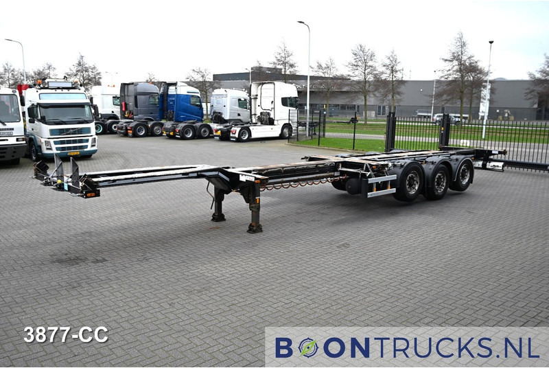 D-Tec FLEXITRAILER LS | 2x20-30-40-45ft HC * 2x LIFT AXLE * BPW / DISC * 2x EXTENDABLE - Semi-remorque porte-conteneur/ Caisse mobile: photos 5 D-Tec FLEXITRAILER LS | 2x20-30-40-45ft HC * 2x LIFT AXLE * BPW / DISC * 2x EXTENDABLE - Semi-remorque porte-conteneur/ Caisse mobile: photos 5