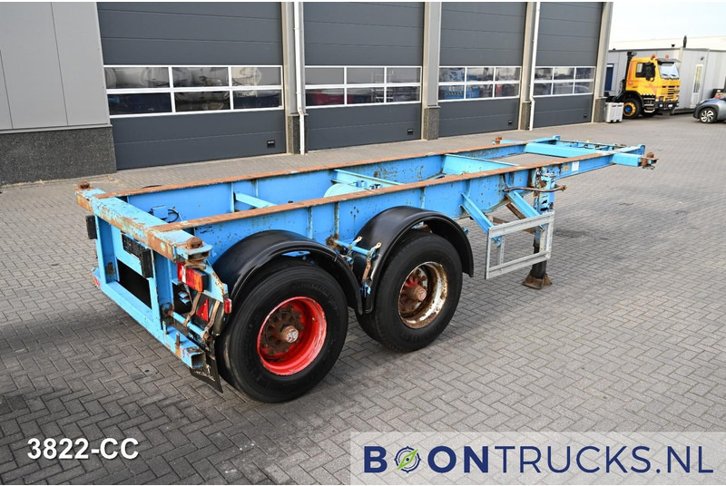 KOHLER CS 20/2 CHASSIS | 20ft * STEEL SUSPENSION * BPW / DRUM * 9x AVAILABLE - Semi-remorque porte-conteneur/ Caisse mobile: photos 1 KOHLER CS 20/2 CHASSIS | 20ft * STEEL SUSPENSION * BPW / DRUM * 9x AVAILABLE - Semi-remorque porte-conteneur/ Caisse mobile: photos 1