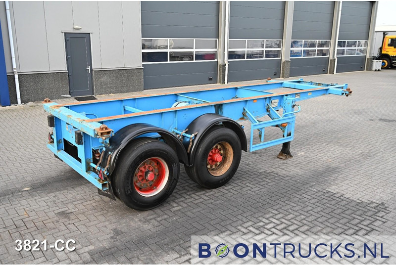 KOHLER CS 20/2 CHASSIS | 20ft * STEEL SUSPENSION * BPW / DRUM * 9x AVAILABLE - Semi-remorque porte-conteneur/ Caisse mobile: photos 1 KOHLER CS 20/2 CHASSIS | 20ft * STEEL SUSPENSION * BPW / DRUM * 9x AVAILABLE - Semi-remorque porte-conteneur/ Caisse mobile: photos 1