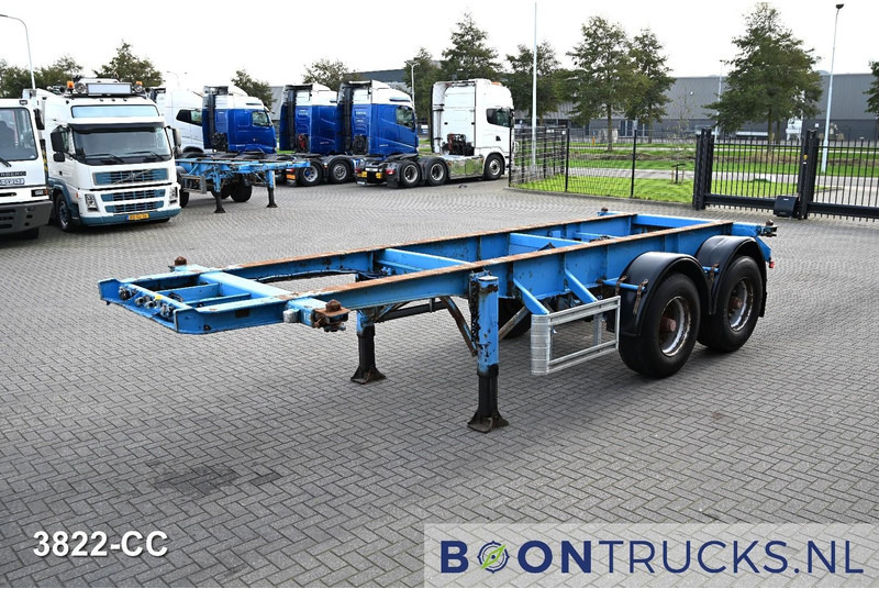 KOHLER CS 20/2 CHASSIS | 20ft * STEEL SUSPENSION * BPW / DRUM * 9x AVAILABLE - Semi-remorque porte-conteneur/ Caisse mobile: photos 4 KOHLER CS 20/2 CHASSIS | 20ft * STEEL SUSPENSION * BPW / DRUM * 9x AVAILABLE - Semi-remorque porte-conteneur/ Caisse mobile: photos 4