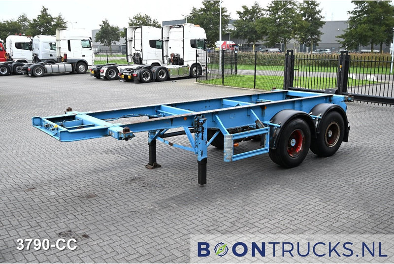 KOHLER CS 20/2 CHASSIS | 20ft * STEEL SUSPENSION * SAF / DRUM * 6x AVAILABLE - Semi-remorque porte-conteneur/ Caisse mobile: photos 5 KOHLER CS 20/2 CHASSIS | 20ft * STEEL SUSPENSION * SAF / DRUM * 6x AVAILABLE - Semi-remorque porte-conteneur/ Caisse mobile: photos 5