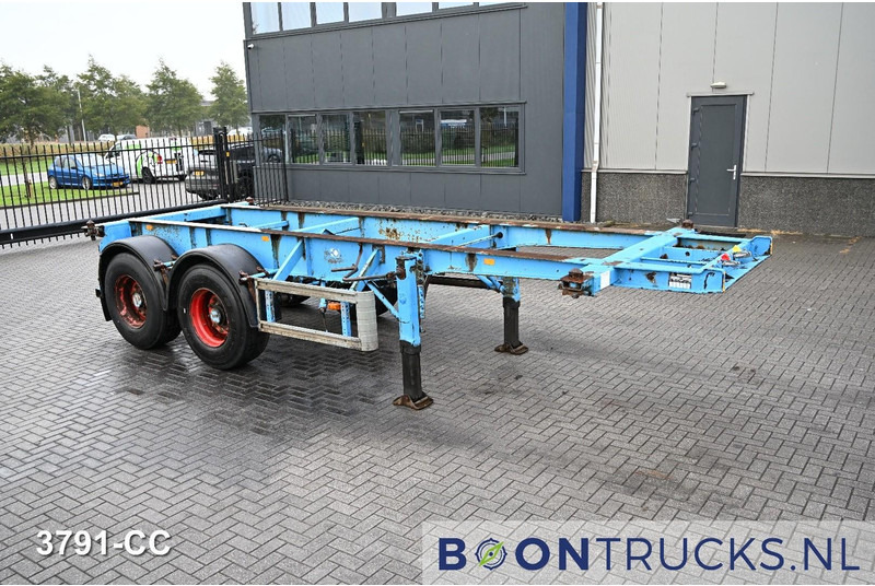 KOHLER CS 20/2 CHASSIS | 20ft * STEEL SUSPENSION * SAF / DRUM * 6x AVAILABLE - Semi-remorque porte-conteneur/ Caisse mobile: photos 4 KOHLER CS 20/2 CHASSIS | 20ft * STEEL SUSPENSION * SAF / DRUM * 6x AVAILABLE - Semi-remorque porte-conteneur/ Caisse mobile: photos 4