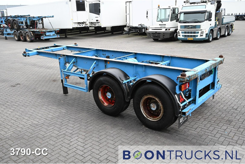 KOHLER CS 20/2 CHASSIS | 20ft * STEEL SUSPENSION * SAF / DRUM * 6x AVAILABLE - Semi-remorque porte-conteneur/ Caisse mobile: photos 3 KOHLER CS 20/2 CHASSIS | 20ft * STEEL SUSPENSION * SAF / DRUM * 6x AVAILABLE - Semi-remorque porte-conteneur/ Caisse mobile: photos 3