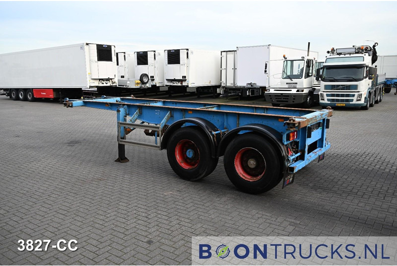 KOHLER CS 20/2 CHASSIS | 20ft * STEEL SUSPENSION * SAF / DRUM * 9x AVAILABLE - Semi-remorque porte-conteneur/ Caisse mobile: photos 4 KOHLER CS 20/2 CHASSIS | 20ft * STEEL SUSPENSION * SAF / DRUM * 9x AVAILABLE - Semi-remorque porte-conteneur/ Caisse mobile: photos 4
