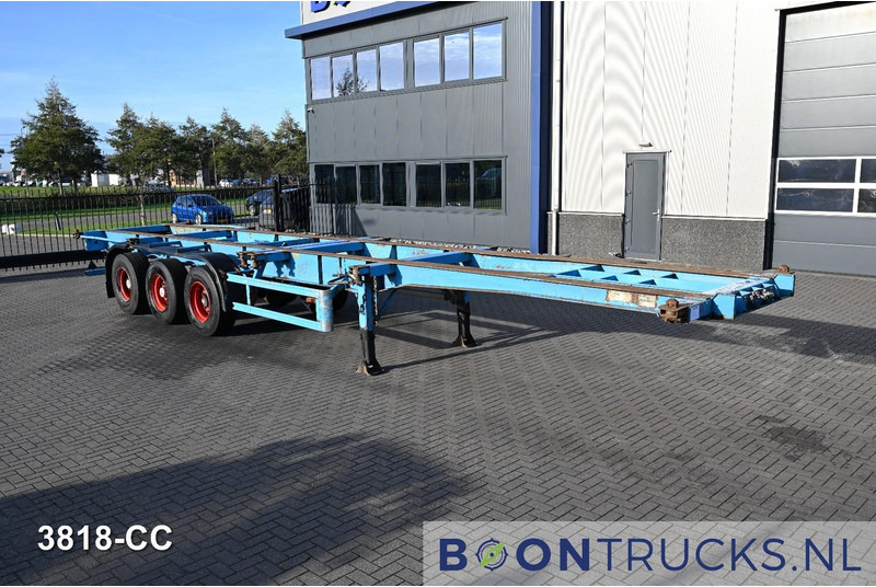 KOHLER CS 40/220/3 FIXED CHASSIS | 2x20-30-40ft * STEEL SUSPENSION * SAF / DRUM - Semi-remorque porte-conteneur/ Caisse mobile: photos 4 KOHLER CS 40/220/3 FIXED CHASSIS | 2x20-30-40ft * STEEL SUSPENSION * SAF / DRUM - Semi-remorque porte-conteneur/ Caisse mobile: photos 4