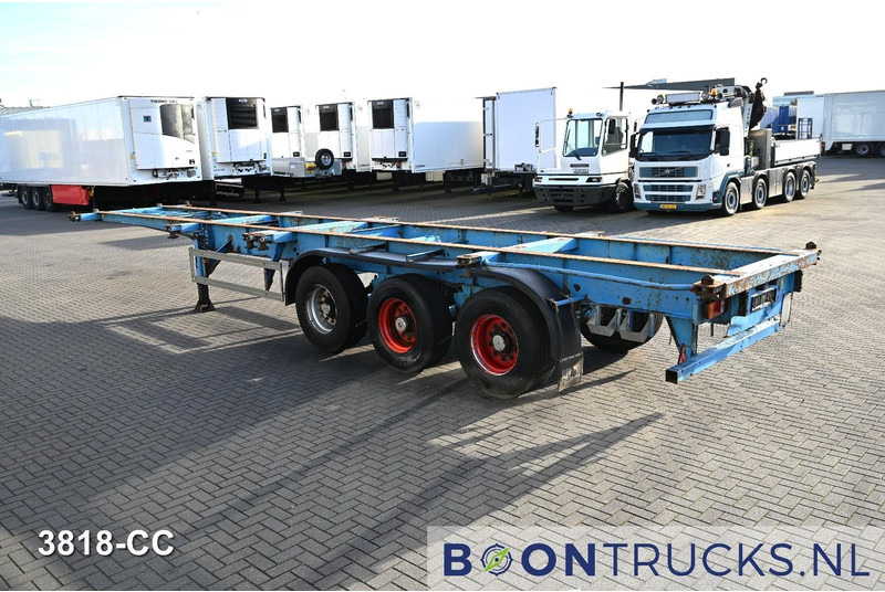 KOHLER CS 40/220/3 FIXED CHASSIS | 2x20-30-40ft * STEEL SUSPENSION * SAF / DRUM - Semi-remorque porte-conteneur/ Caisse mobile: photos 3 KOHLER CS 40/220/3 FIXED CHASSIS | 2x20-30-40ft * STEEL SUSPENSION * SAF / DRUM - Semi-remorque porte-conteneur/ Caisse mobile: photos 3