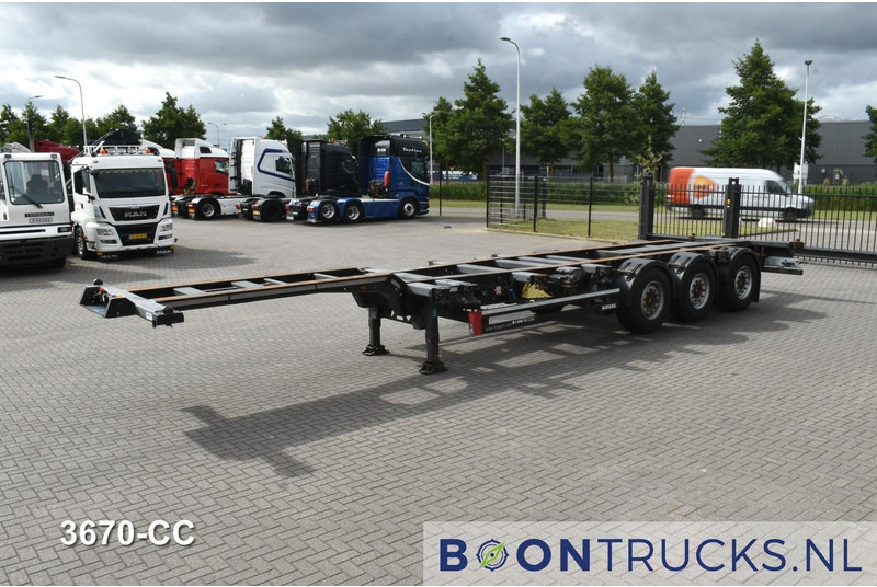 Kögel PORT 40 SIMPLEX 20 | 2x20-30-40ft HC * LIFT AXLE * SAF / DISC * EXTENDABLE REAR * MOT 02-2026 - Semi-remorque porte-conteneur/ Caisse mobile: photos 5 Kögel PORT 40 SIMPLEX 20 | 2x20-30-40ft HC * LIFT AXLE * SAF / DISC * EXTENDABLE REAR * MOT 02-2026 - Semi-remorque porte-conteneur/ Caisse mobile: photos 5