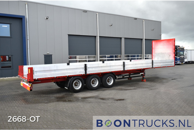 Kögel SN 24 FLATBED | ALU BOARDS * HARDWOOD FLOOR * NL TRAILER * APK 09-2025 * TOP! - Semi-remorque plateau: photos 1 Kögel SN 24 FLATBED | ALU BOARDS * HARDWOOD FLOOR * NL TRAILER * APK 09-2025 * TOP! - Semi-remorque plateau: photos 1