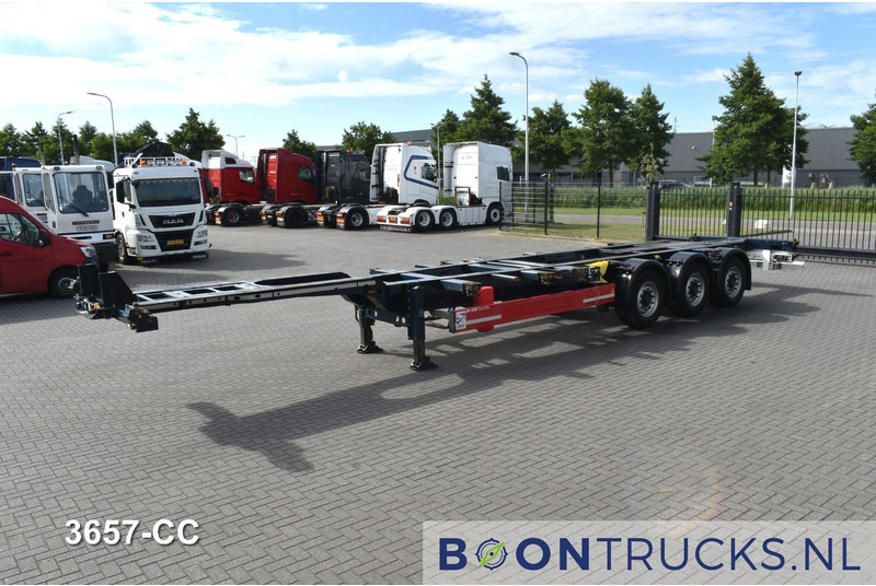 Krone SD BOX LINER | 2x20-40-45ft HC * LIFT AXLE * BPW/DISC * EXTENDABLE REAR * 10x AVAILABLE - Semi-remorque porte-conteneur/ Caisse mobile: photos 4 Krone SD BOX LINER | 2x20-40-45ft HC * LIFT AXLE * BPW/DISC * EXTENDABLE REAR * 10x AVAILABLE - Semi-remorque porte-conteneur/ Caisse mobile: photos 4