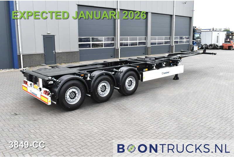 Krone SD BOX LINER NEW / UNREGISTERED | 2x20-40-45ft * LIFT AXLE * DISC BRAKES - Semi-remorque porte-conteneur/ Caisse mobile: photos 1 Krone SD BOX LINER NEW / UNREGISTERED | 2x20-40-45ft * LIFT AXLE * DISC BRAKES - Semi-remorque porte-conteneur/ Caisse mobile: photos 1