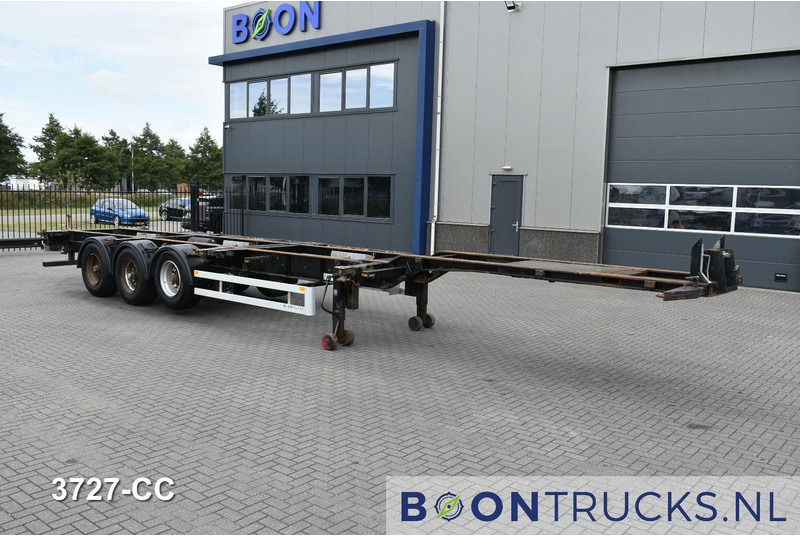 Pacton T3-007 | 2x20-40-45ft HC * FIXED CHASSIS * LIFT AXLE * NL TRAILER - Semi-remorque porte-conteneur/ Caisse mobile: photos 3 Pacton T3-007 | 2x20-40-45ft HC * FIXED CHASSIS * LIFT AXLE * NL TRAILER - Semi-remorque porte-conteneur/ Caisse mobile: photos 3