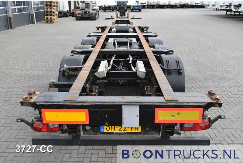 Pacton T3-007 | 2x20-40-45ft HC * FIXED CHASSIS * LIFT AXLE * NL TRAILER - Semi-remorque porte-conteneur/ Caisse mobile: photos 5 Pacton T3-007 | 2x20-40-45ft HC * FIXED CHASSIS * LIFT AXLE * NL TRAILER - Semi-remorque porte-conteneur/ Caisse mobile: photos 5