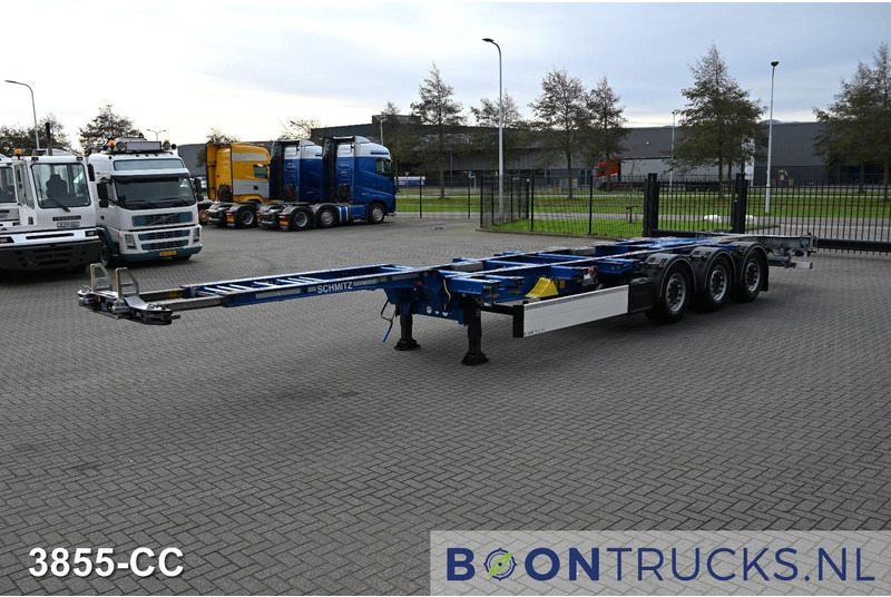 Schmitz Cargobull SCB*S3B | 2x20-30-40-45ft HC * LIFT AXLE * DISC BRAKE * EXTENDABLE REAR - Semi-remorque porte-conteneur/ Caisse mobile: photos 5 Schmitz Cargobull SCB*S3B | 2x20-30-40-45ft HC * LIFT AXLE * DISC BRAKE * EXTENDABLE REAR - Semi-remorque porte-conteneur/ Caisse mobile: photos 5