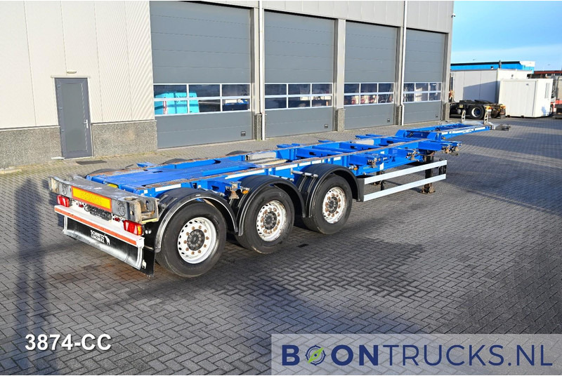 Schmitz Cargobull SCB*S3D | 2x20-30-40-45ft HC * LIFT AXLE * DISC BRAKE * EXTENDABLE REAR - Semi-remorque porte-conteneur/ Caisse mobile: photos 1 Schmitz Cargobull SCB*S3D | 2x20-30-40-45ft HC * LIFT AXLE * DISC BRAKE * EXTENDABLE REAR - Semi-remorque porte-conteneur/ Caisse mobile: photos 1