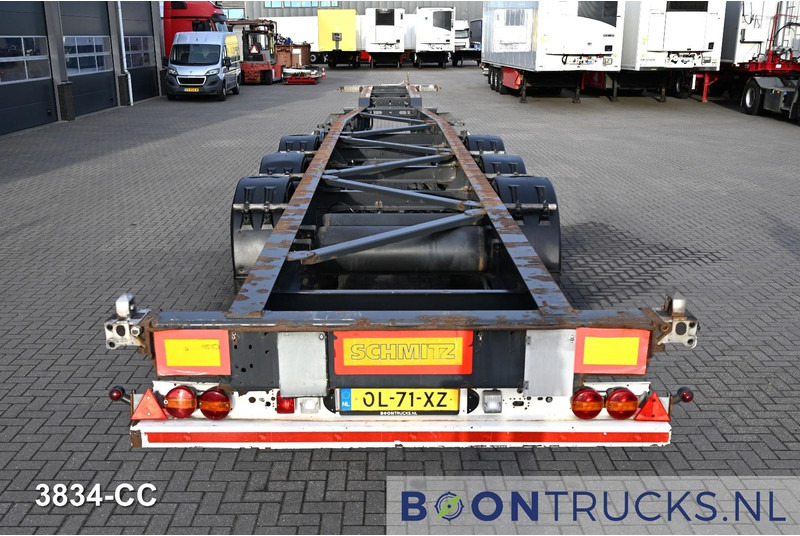 Semi-remorque porte-conteneur/ Caisse mobile Schmitz Cargobull SCF 24 FIXXED CHASSIS | 45ft HC * 4350 kg * APK 12-2026 * NL TRAILER: photos 9