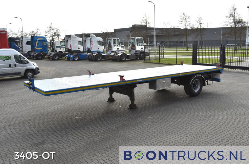 Schmitz Cargobull SKO 10 PLATTE BAK | TWISTLOCKS 20ft * L 900 cm * KENTEKEN LANGZAAM VERKEER - Semi-remorque plateau: photos 5 Schmitz Cargobull SKO 10 PLATTE BAK | TWISTLOCKS 20ft * L 900 cm * KENTEKEN LANGZAAM VERKEER - Semi-remorque plateau: photos 5