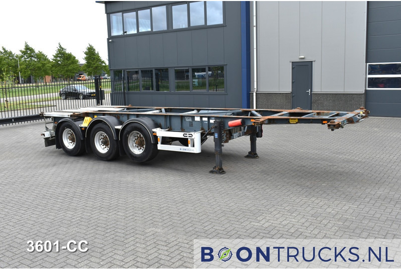 Van Hool 3B0071 TANK CHASSIS | 20-30ft * ADR: FL, AT, OX * 3840 KG * LIFT AXLE - Semi-remorque porte-conteneur/ Caisse mobile: photos 3 Van Hool 3B0071 TANK CHASSIS | 20-30ft * ADR: FL, AT, OX * 3840 KG * LIFT AXLE - Semi-remorque porte-conteneur/ Caisse mobile: photos 3
