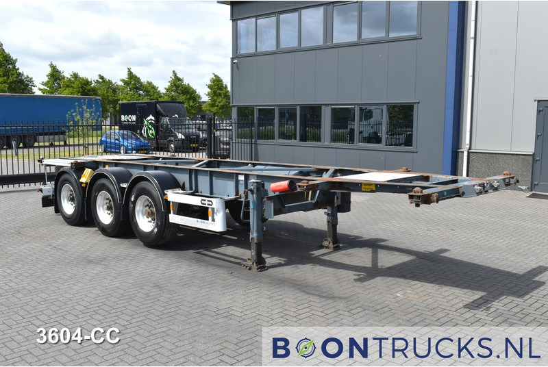 Van Hool 3B0071 TANK CHASSIS | 20-30ft * ADR: FL, AT, OX * 3840 KG * LIFT AXLE - Semi-remorque porte-conteneur/ Caisse mobile: photos 3 Van Hool 3B0071 TANK CHASSIS | 20-30ft * ADR: FL, AT, OX * 3840 KG * LIFT AXLE - Semi-remorque porte-conteneur/ Caisse mobile: photos 3