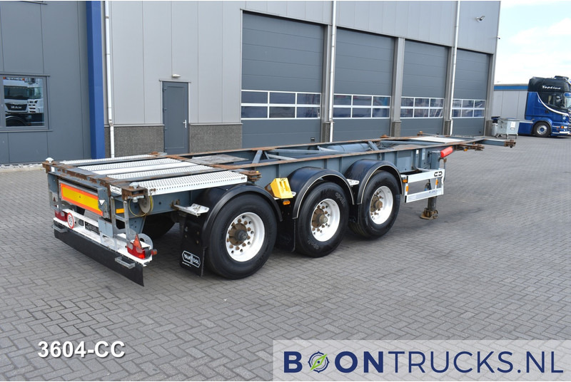 Van Hool 3B0071 TANK CHASSIS | 20-30ft * ADR: FL, AT, OX * 3840 KG * LIFT AXLE - Semi-remorque porte-conteneur/ Caisse mobile: photos 1 Van Hool 3B0071 TANK CHASSIS | 20-30ft * ADR: FL, AT, OX * 3840 KG * LIFT AXLE - Semi-remorque porte-conteneur/ Caisse mobile: photos 1