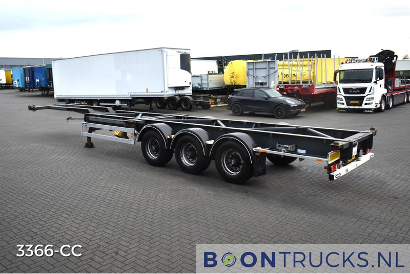 Van Hool 3B2015 FIXED CHASSIS | 2x20-40ft HC * 4600 Kg * NL TRAILER - Semi-remorque porte-conteneur/ Caisse mobile: photos 2 Van Hool 3B2015 FIXED CHASSIS | 2x20-40ft HC * 4600 Kg * NL TRAILER - Semi-remorque porte-conteneur/ Caisse mobile: photos 2