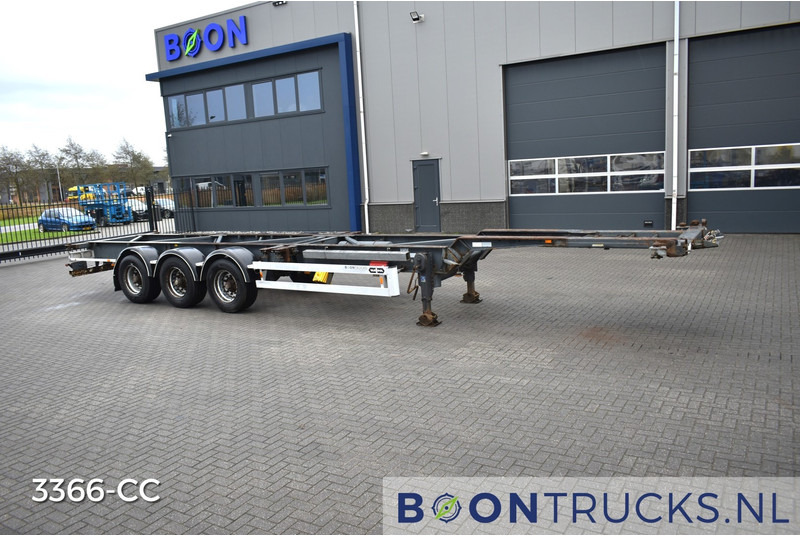 Van Hool 3B2015 FIXED CHASSIS | 2x20-40ft HC * 4600 Kg * NL TRAILER - Semi-remorque porte-conteneur/ Caisse mobile: photos 3 Van Hool 3B2015 FIXED CHASSIS | 2x20-40ft HC * 4600 Kg * NL TRAILER - Semi-remorque porte-conteneur/ Caisse mobile: photos 3